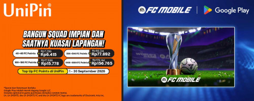 Bangun Squad Impian dan Kuasai Lapangan EA SPORTS FC™ Mobile Bareng UniPin!